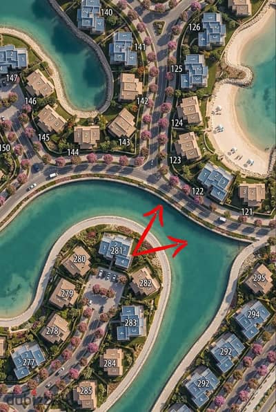 From the rarities Studio 72 meters directly on the Al-Ajon towards the sea with less offer and installment over 12 years South Mid project Talaat Mustafa