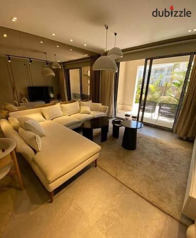 Fully finished 154 sqm apartment for sale in a prime location inside Badya Palm Hills Compound.