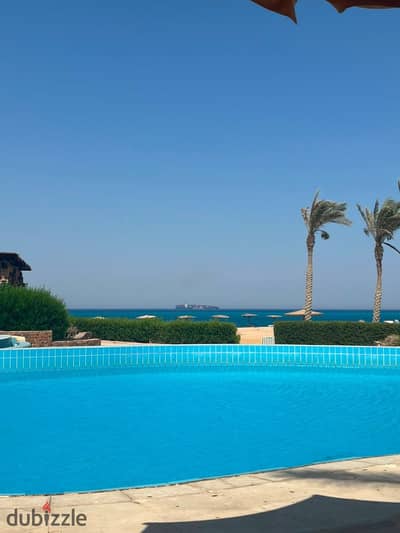 Finished chalet for sale in Ain Sokhna with only 25% down payment and convenient payment method Chalet area: 100 m + 100 m roof