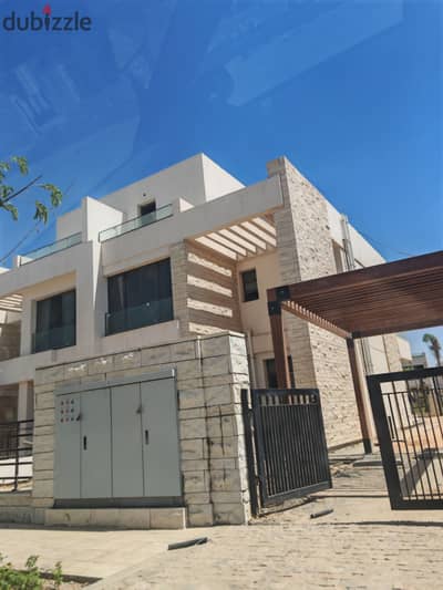 For sale in Noor Twin House corner villa with a large land area of 350 meters suitable for constructing a swimming pool