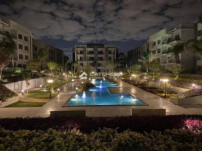 Penthouse for sale with a 32% cash discount; immediate delivery; located in the heart of Golden Square, Fifth Settlement.