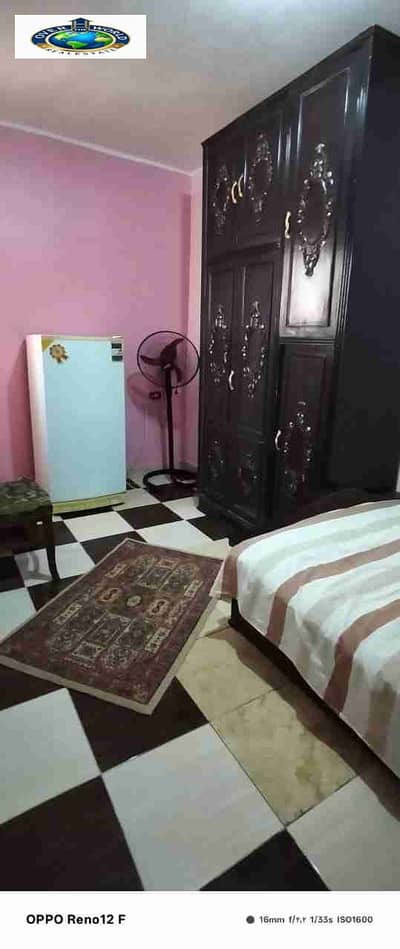 For daily and monthly rent, a furnished apartment in Arab Maadi