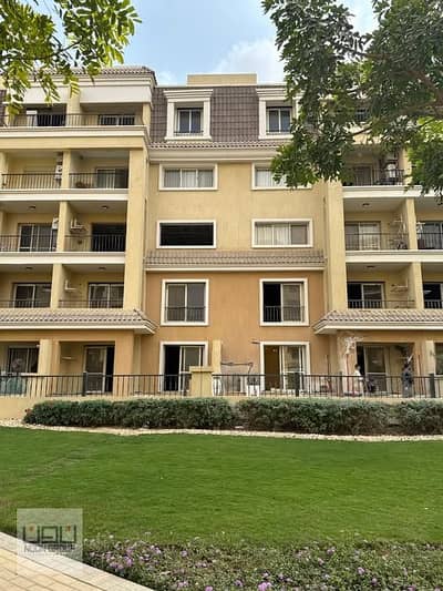 122 sqm resale apartment in Sarai Compound; first-floor unit with a view of the villas.