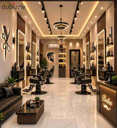 For rent, a barbershop or any commercial activity in 6th of October