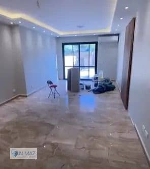 Unfurnished 148 sqm apartment for rent in Sodic Eastown Compound, Fifth Settlement, near the American University in New Cairo.