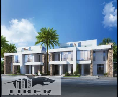 Own a Corner Townhouse in Noor City for nearly the price of an 80 SQM Madinaty apartment! 295 SQM land, immediate delivery&installments until 2032.