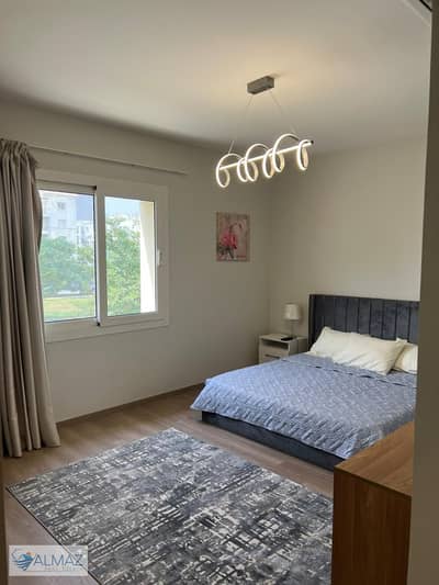 Furnished 168 sqm apartment for rent in Mivida Compound, Fifth Settlement. Located in the heart of the Fifth Settlement on the main 90th Street.