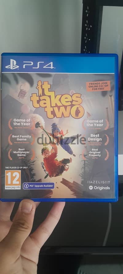 IT TAKES TWO PS4 CDs حالة زيرو