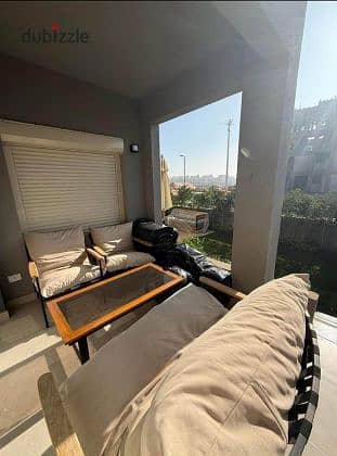 Unique apartment with garden fully finished with kitchen and air conditioners by Ora next to New Giza