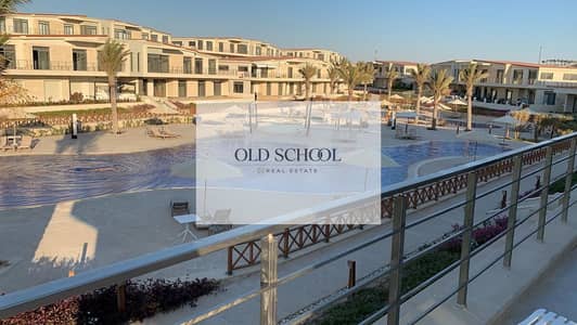 Upper chalet direct on pool for rent fully furnished with ACs in Caesar North Coast