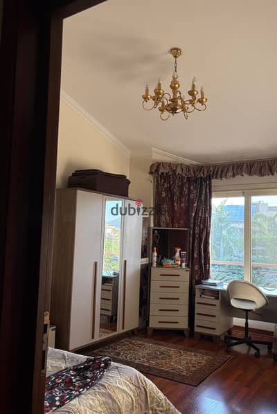 Twin house with air conditioning and kitchen directly overlooking the golf . ready to move in Rabwa, next to Allegria Beverly Hills and near Arkan