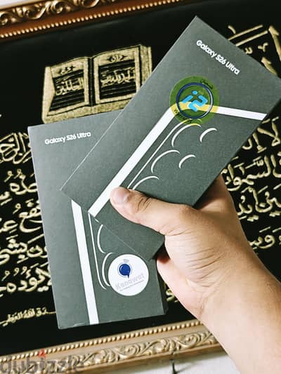 Samsung S26 Ultra متبرشم ضمان محلي للبيع جهازين