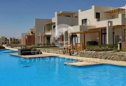 early delivery finished chalet with garden double view in makadi heights with lowest down payment