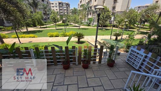شقة بيع تقسيط في مدينتي ارضي بجاردن في b10 مساحة 108 متر + 55 متر جاردن وايد جاردن فيو اتجاه بحري صريح طرفية تشطيبات خاصة اول سكن