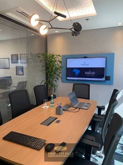 Furnished office with air conditioning at a bargain price near Dahshour link and Gamal Abdel Nasser