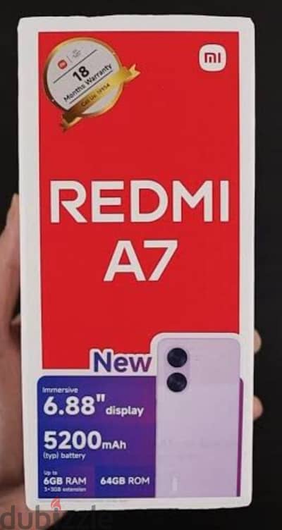 شاومي ريدمي a7 (( متبرشم )) ضمان
