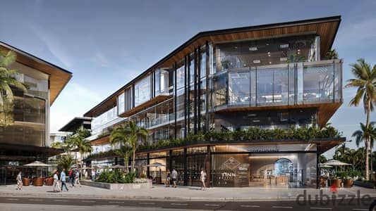 محل F&B 71.5م + Outdoor 45م في Seven Complex | لونش جديد في حدائق أكتوبر | مقدم 10% وتقسيط 7 سنين