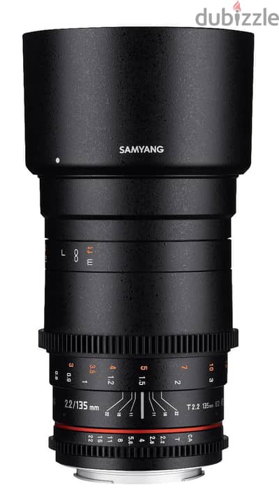 Samyang 135mm T2.2 Cine ED UMC - بحالة الزيرو