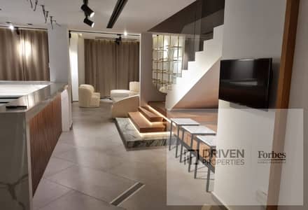 Fully Finished Modern Furnished Townhouse for Sale in Golf Extension Palm Hills Compound 6th of October Woodville