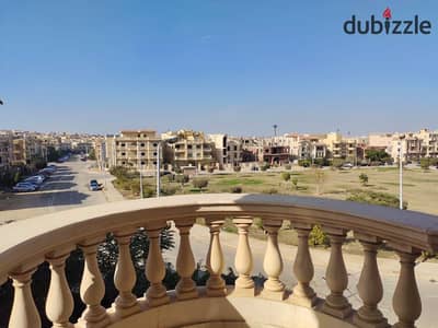 Cairo  Apartment for rent in Al Narges Villas, Fifth Settlement, featuring a fitted kitchen and installed air conditioners.   Prime location, close to Al Mostafa Mosque, services, and transportation.