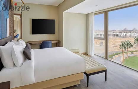 شقة متشطبة جاهزة للسكن194m فيو الهرم في بيراميدز هيلز السعر؟؟بجوار نيو جيزة