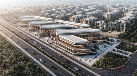 عيادة طبية متشطبة للبيع 59م في Seven Complex في حدائق اكتوبر علي زويل الرئيسي بأقل مقدم 10% و اطول فتره سداد مع شركة الادارة و التشغيل October Gardens