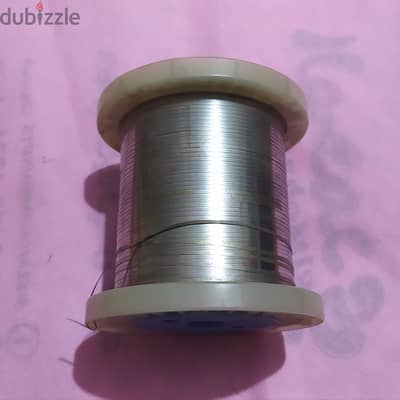 سلك نيكل كروم "كانتال" مبطط Kanthal D مقاس 1.5x0.15 مم للأفران واللحام