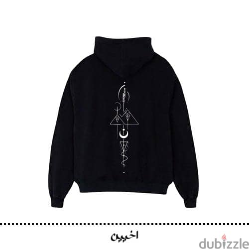 Creative Style Hoodies with back & plain designs 6
