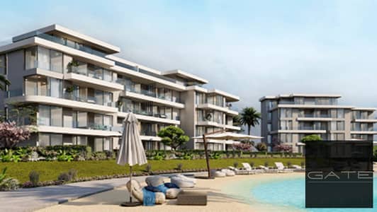 Chalet for sale in Sea Shore - North Coast, Village Prime phase, direct location, swimming pool, ultra-super-lux finishing