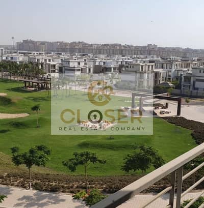 Triplex for sale, 225 m with Roof in the best layout in Taj City compound, installments over 12y