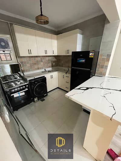 High-End Furnished Apartment for Rent, featuring modern furniture and premium finishes, fully air-conditioned, located in Hadayek El Mohandeseen Compo