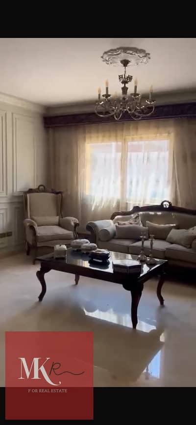Duplex 336 m for sale in Al Qarnafel Heights Compound, New Cairo, First Settlement, ready for immediate occupancy. Fully finished.