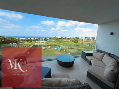 للبيه فيلا توين هاوس 600 متر فل سي فيو مفروشه بالكامل في فوكا باي الساحل الشمالي راس الحكمه Fouka Bay North Coast Ras El Hekma
