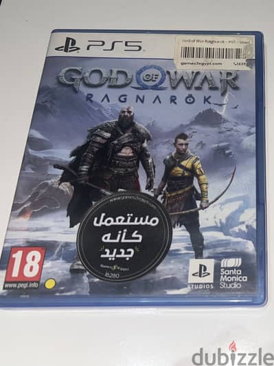 God of war raganrok Ps5 Disc