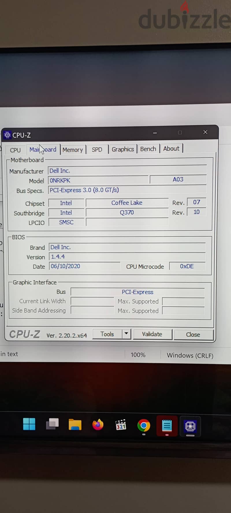 Dell tower optiplex 7070 core i5 9th generation 1