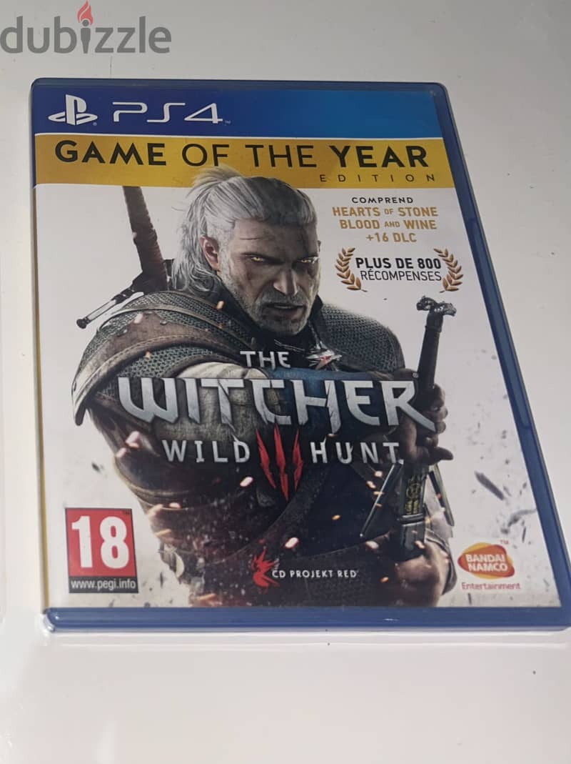The witcher 3 completed edition ps4 Disc 2