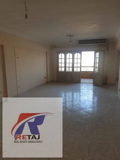 Apartment for Sale in Nasr City, Hassan El Maamoun Extension, located on Hassan El Sherif Street, offering a panoramic view. Area: 220 sqm Floor: 12th