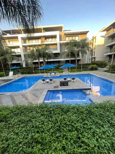 Apartment ground floor with garden for rent in 5th settlement in Patio 7 compound