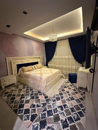 Furnished apartment for rent, Zed West compound, ground floor + garden