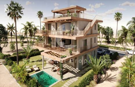 Fully Finished with Ac's downpayment and installments chalet for sale in Ramla North coast