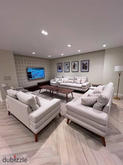 Furnished hotel apartment for daily rent in Abbas Al-Akkad