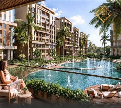 Apartment for sale in a compound in the heart of the Administrative Capital with an advance of 350 thousand pounds