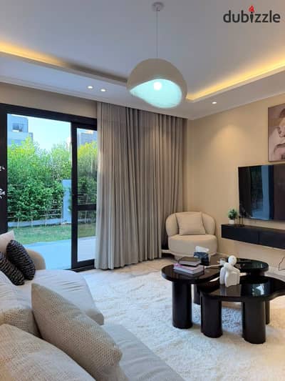 Modern 4BR Furnished Villa for Rent in El Patio Al Zahraa, Sheikh Zayed. First occupancy, fully equipped, move-in ready!