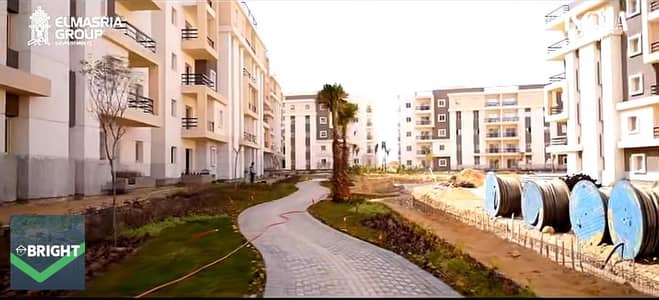 Apartment with a garden for sale on Al-Sayqa Street inside Sheraton near City Stars and Nasr City with comfortable installment over 8 years