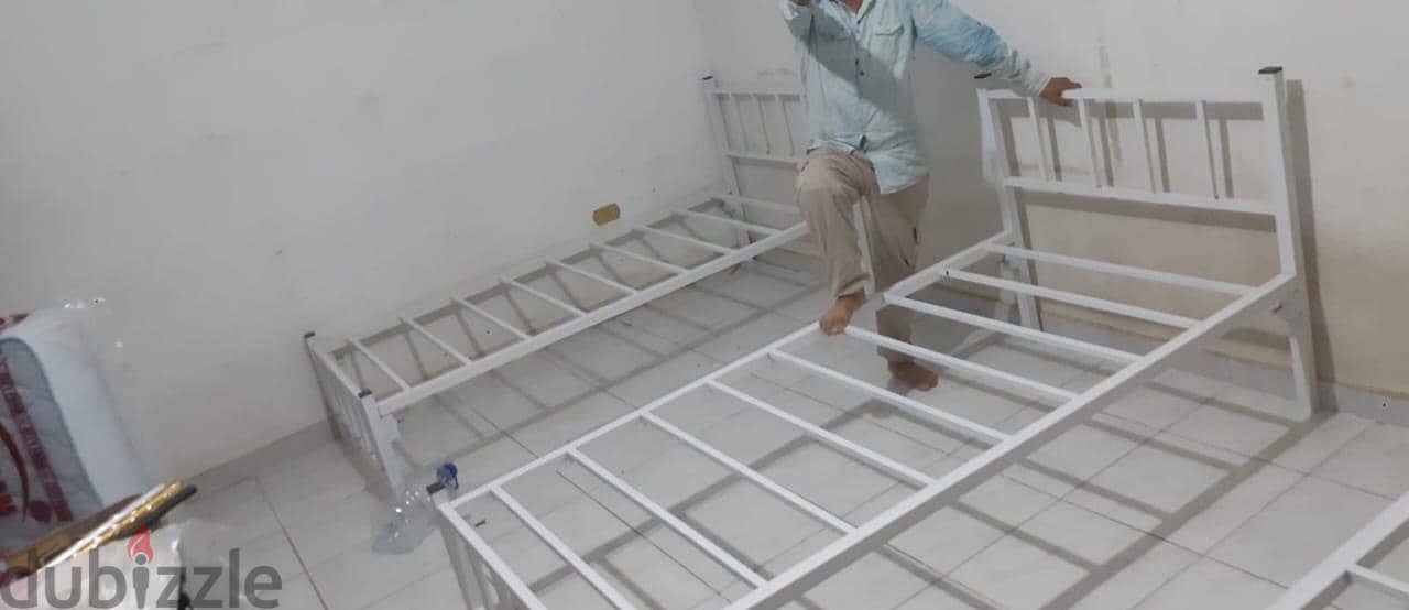 سراير حديد للعمال دهان الكتروستاتيك بضاعه حاضره/01002782606 2