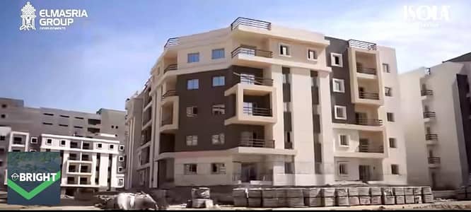 Apartment with garden for sale in Sheraton near Al-Shams Club and Egypt Air Hospital with a 10% down payment and delivery in less than a year