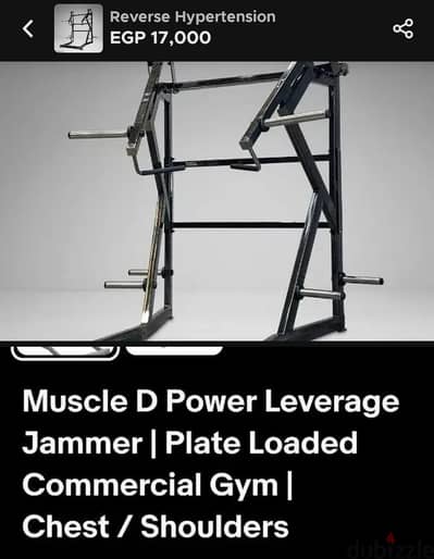 Plate Loaded Standing Chest Press Machine