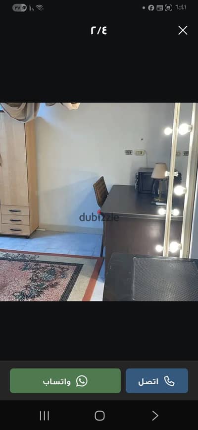 Furnished studio for rent in South Academy