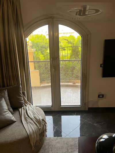 Apartment in a villa in Al Narges 8, a distinguished villa overlooking a large garden.