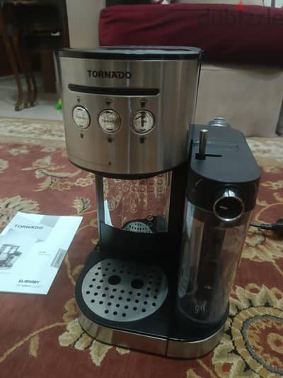 ماكينة قهوة تورنادو